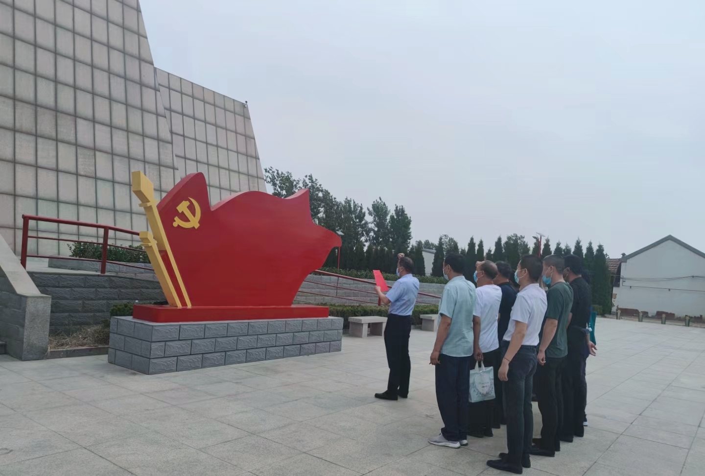 藥機(jī)黨小組參加公司慶祝中國共產(chǎn)黨成立100周年活動(dòng)